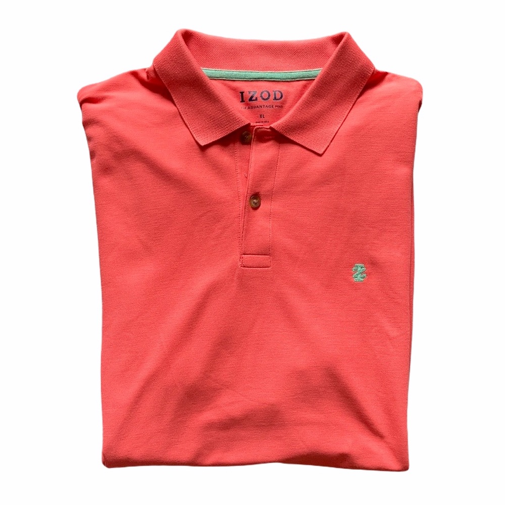 Men’s Izod Coral Classic Fit Short Sleeve Polo